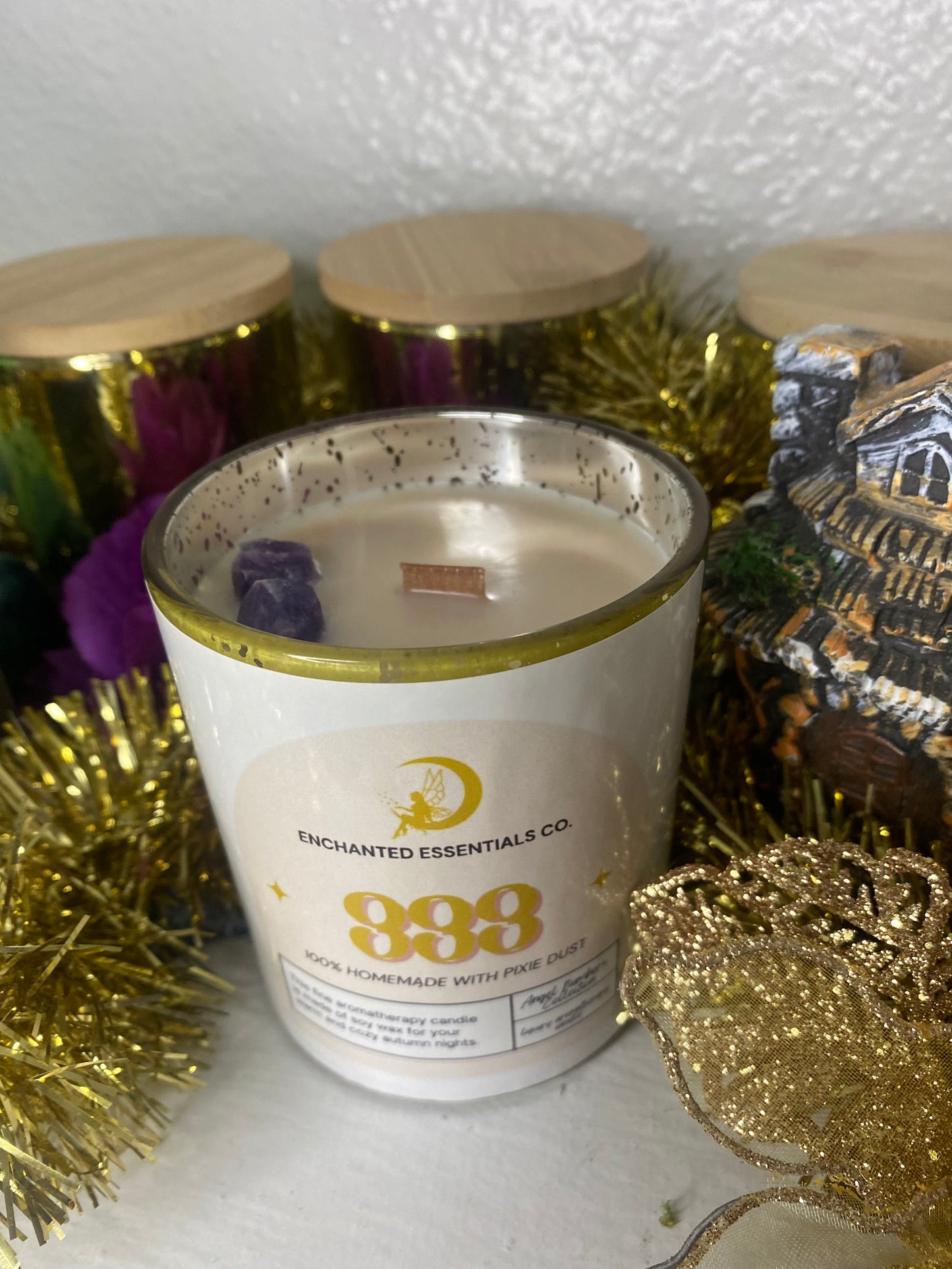 333 Angel Number Candle